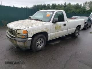 2002 GMC Sierra 1500 SLE with VIN 1GTEC14V72Z245661, listed as a Copart auction lot 59428195 with 223,572 mi miles and Clean title. Bid and sale history available at DreamBid. Image 1.
