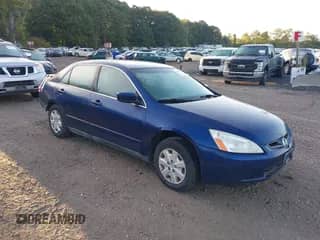 2003 Honda Accord LX с VIN 3HGCM56323G711071, выставлен на аукционе IAAI как лот 43275299 с пробегом 296 706 миль миль и . История ставок и продаж доступна на DreamBid. Изображение 1.