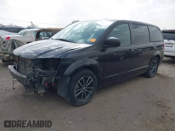 2018 Dodge Grand Caravan SE Plus with VIN 2C4RDGBG7JR262670, listed as a IAAI auction lot 41803988 with 136,251 mi miles and . Bid and sale history available at DreamBid. Image 2.