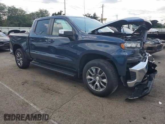 2022 Chevrolet Silverado 1500 LT с VIN 1GCPYJEK3NZ147956, выставлен на аукционе Copart как лот 68903015 с пробегом 48 642 миль миль и Списание • Salvage title. История ставок и продаж доступна на DreamBid. Изображение 4.