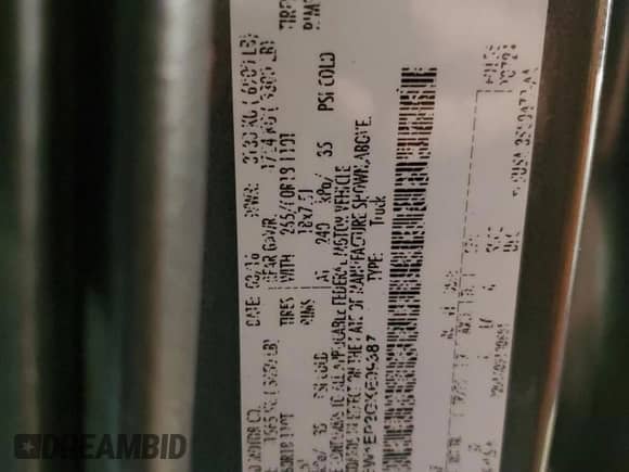 2016 Ford F-150 XLT с VIN 1FTEW1EP2GKE09387, выставлен на аукционе Copart как лот 59712745 с пробегом 166 963 миль миль и Списание • Salvage title. История ставок и продаж доступна на DreamBid. Изображение 12.