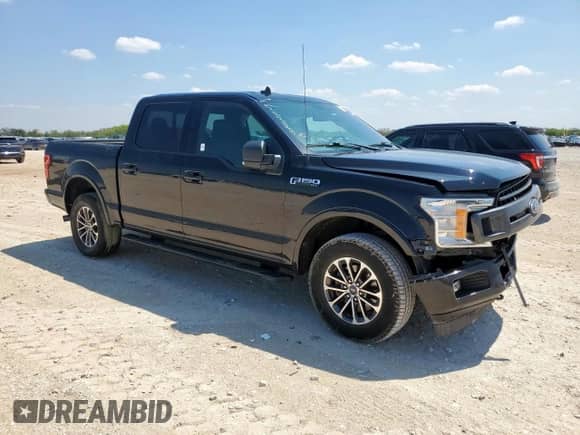 2020 Ford F-150 XL with VIN 1FTEW1EP4LFC47846, listed as a Copart auction lot 80053065 with 88,427 mi miles and Salvage title. Bid and sale history available at DreamBid. Image 4.