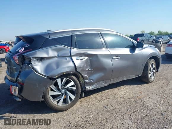 2015 Nissan Murano Platinum with VIN 5N1AZ2MG9FN292025, listed as a IAAI auction lot 41966961 with 150,553 mi miles and . Bid and sale history available at DreamBid. Image 6.