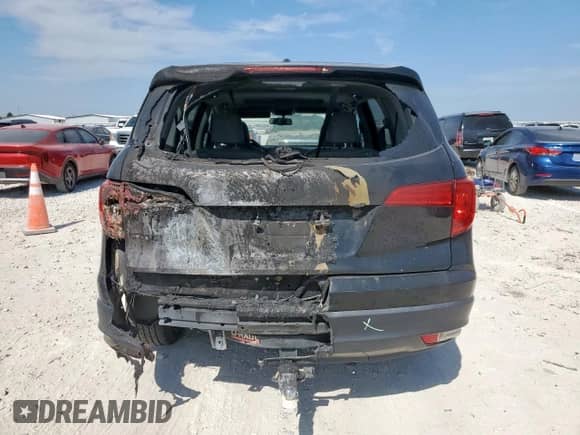 2018 Honda Pilot EX-L z VIN 5FNYF5H53JB025279, wystawiony jako Copart lot #67131265 z przebiegiem Nie podano mil oraz Szkoda całkowita • Salvage title. Historia ofert i sprzedaży dostępna na DreamBid. Obrazek 6.