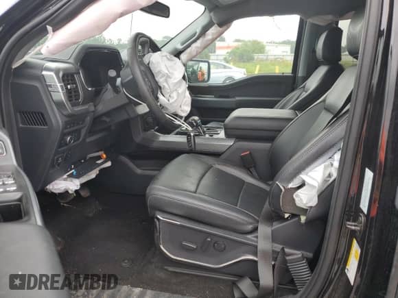 2022 Ford F-150 XL with VIN 1FTFW1E50NKE96352, listed as a Copart auction lot 67569545 with 23,708 mi miles and Salvage title. Bid and sale history available at DreamBid. Image 7.