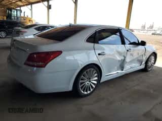 2016 Hyundai Equus Ultimate z VIN KMHGH4JH5GU105781, wystawiony jako Copart lot #51545905 z przebiegiem 82 479 mil mil oraz Czysty tytuł • Clean title. Historia ofert i sprzedaży dostępna na DreamBid. Obrazek 3.