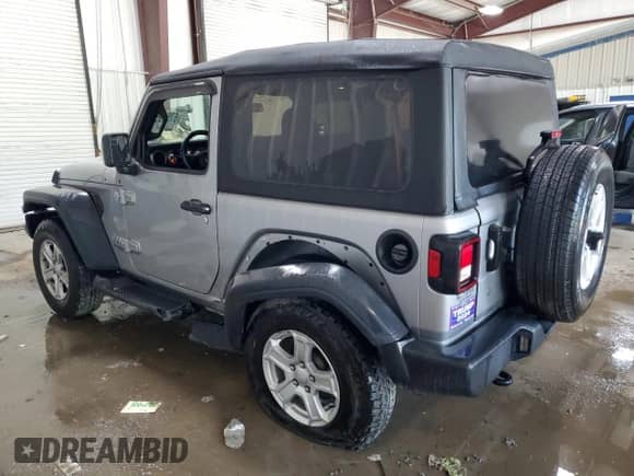 2018 Jeep Wrangler Sport with VIN 1C4GJXAG6JW281722, listed as a Copart auction lot 67529585 with 30,869 mi miles and Salvage title. Bid and sale history available at DreamBid. Image 2.