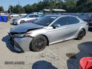 2023 Toyota Camry XSE with VIN 4T1K61AK3PU785674, listed as a Copart auction lot 83859375 with 55,545 mi miles and Salvage title. Bid and sale history available at DreamBid. Image 1.