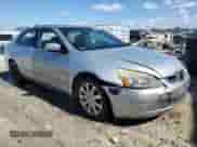 2003 Honda Accord LX with VIN 1HGCM55303A132497, listed as a Copart auction lot 43555145 with 274,887 mi miles and Salvage title. Bid and sale history available at DreamBid. Image 4.