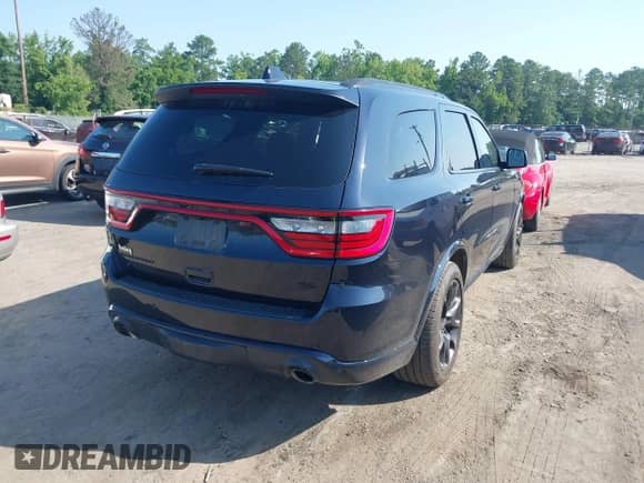 2024 Dodge Durango R/T Plus with VIN 1C4SDJCT7RC176435, listed as a IAAI auction lot 42547011 with 17,118 mi miles and . Bid and sale history available at DreamBid. Image 4.
