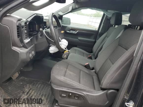 2023 Chevrolet Silverado 1500 LT with VIN 1GCRDDED9PZ250910, listed as a Copart auction lot 57414515 with 64,729 mi miles and Salvage title. Bid and sale history available at DreamBid. Image 7.
