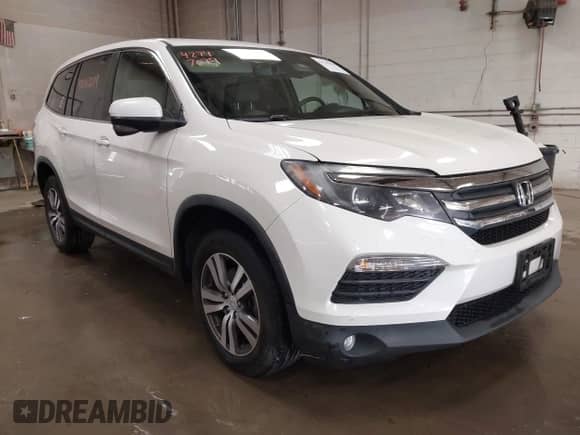 2017 Honda Pilot EX-L with VIN 5FNYF6H78HB091361, listed as a IAAI auction lot 42747079 with 78,981 mi miles and . Bid and sale history available at DreamBid. Image 1.