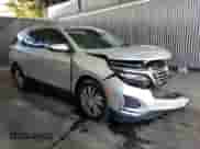 2022 Chevrolet Equinox Premier with VIN 2GNAXNEV8N6135881, listed as a Copart auction lot 64970965 with 55,056 mi miles and Salvage title. Bid and sale history available at DreamBid. Image 4.