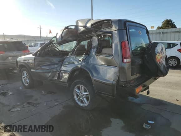 2002 Land Rover Discovery Cloth with VIN SALTY15452A741788, listed as a Copart auction lot 81791104 with 157,250 mi miles and Salvage title. Bid and sale history available at DreamBid. Image 2.