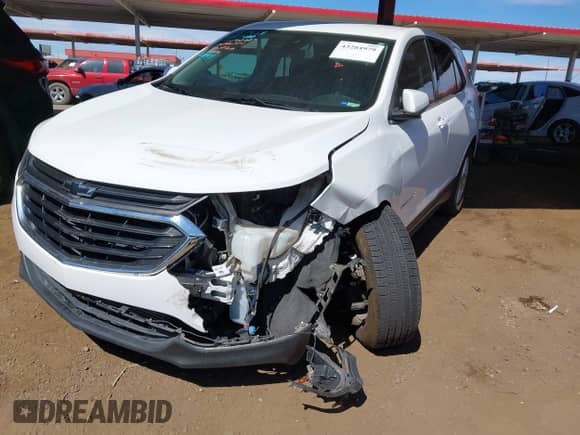 2020 Chevrolet Equinox LT with VIN 3GNAXKEV5LS731804, listed as a IAAI auction lot 43284979 with 72,417 mi miles and . Bid and sale history available at DreamBid. Image 6.