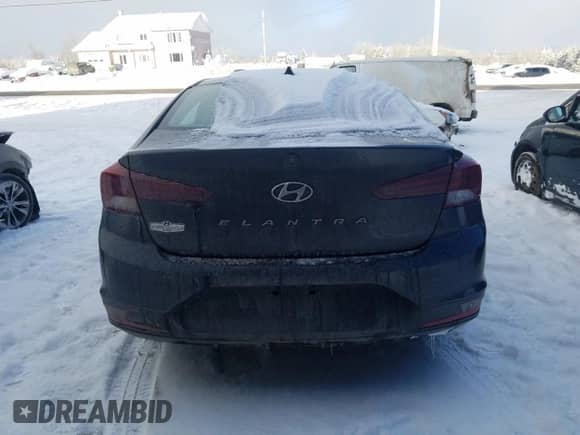2020 Hyundai Elantra Value Edition with VIN KMHD84LF1LU946599, listed as a Copart auction lot 88288445 with 58,906 mi miles and Salvage title. Bid and sale history available at DreamBid. Image 6.
