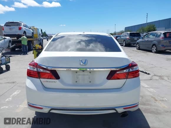 2017 Honda Accord EX-L with VIN 1HGCR2F93HA134108, listed as a IAAI auction lot 42782030 with Not provided miles and . Bid and sale history available at DreamBid. Image 16.