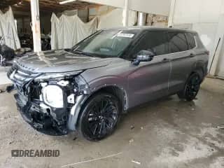 2023 Mitsubishi Outlander SEL with VIN JA4J4VA85PZ042707, listed as a Copart auction lot 62357415 with 21,814 mi miles and Salvage title. Bid and sale history available at DreamBid. Image 1.