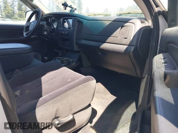 2005 Dodge 1500 SLT with VIN 1D7HU18N15S233836, listed as a IAAI auction lot 42831476 with 168,536 mi miles and . Bid and sale history available at DreamBid. Image 5.