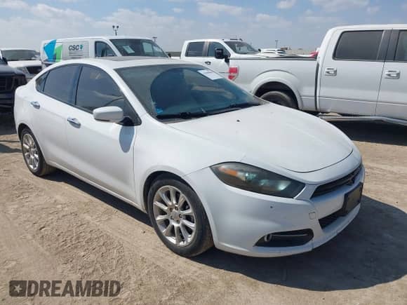 2015 Dodge Dart Limited with VIN 1C3CDFCB4FD330778, listed as a IAAI auction lot 43500908 with 126,422 mi miles and . Bid and sale history available at DreamBid. Image 1.