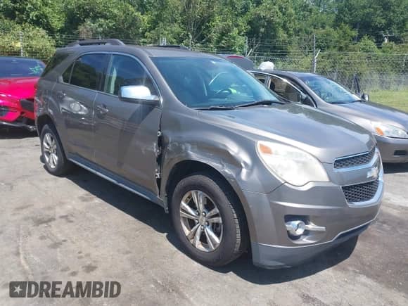2012 Chevrolet Equinox 2LT with VIN 2GNFLNEK9C6119855, listed as a IAAI auction lot 42902300 with 202,989 mi miles and . Bid and sale history available at DreamBid. Image 1.