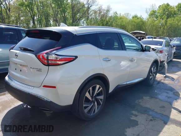 2016 Nissan Murano S с VIN 5N1AZ2MH0GN163147, выставлен на аукционе IAAI как лот 42068756 с пробегом 29 149 миль миль и . История ставок и продаж доступна на DreamBid. Изображение 4.