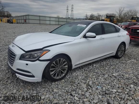 2015 Hyundai Genesis 3.8L z VIN KMHGN4JEXFU022957, wystawiony jako Copart lot #49564814 z przebiegiem 117 387 mil mil oraz . Historia ofert i sprzedaży dostępna na DreamBid. Obrazek 1.