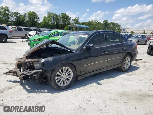 2011 Hyundai Azera GLS с VIN KMHFC4DD1BA540150, выставлен на аукционе Copart как лот 61490045 с пробегом Не указан миль и Списание • Salvage title. История ставок и продаж доступна на DreamBid. Изображение 1.