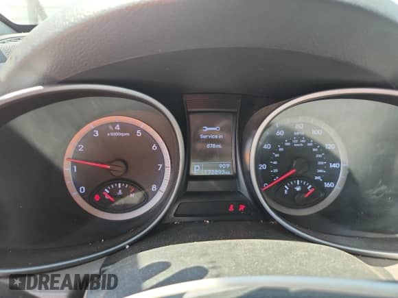 2016 Hyundai Santa Fe SE with VIN KM8SM4HF4GU144260, listed as a Copart auction lot 71443275 with 172,893 mi miles and Salvage title. Bid and sale history available at DreamBid. Image 9.