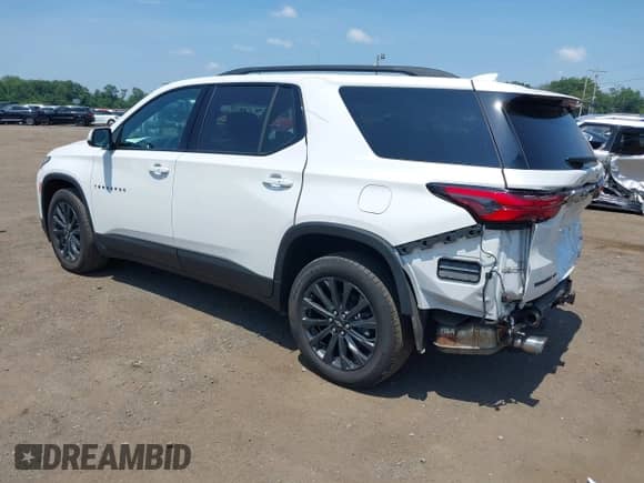 2023 Chevrolet Traverse RS z VIN 1GNEVJKW6PJ112120, wystawiony jako IAAI lot #42823862 z przebiegiem 29 380 mil mil oraz . Historia ofert i sprzedaży dostępna na DreamBid. Obrazek 3.