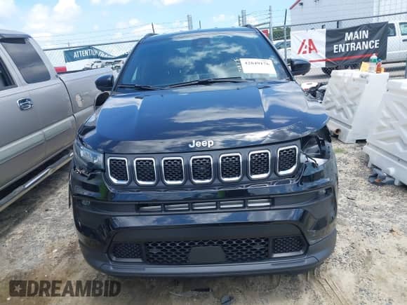 2023 Jeep Compass Latitude Lux с VIN 3C4NJDFN9PT548881, выставлен на аукционе IAAI как лот 42849176 с пробегом 17 702 миль миль и . История ставок и продаж доступна на DreamBid. Изображение 13.