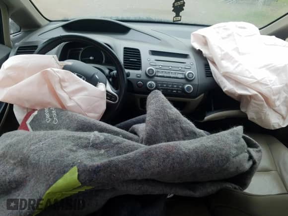 2009 Honda Civic with VIN 2HGFA15059H014380, listed as a Copart auction lot 59412665 with Not provided miles and Salvage title. Bid and sale history available at DreamBid. Image 8.