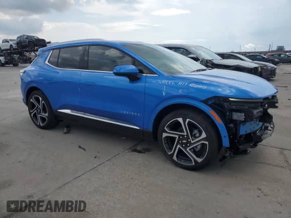 2025 Chevrolet Equinox EV LT с VIN 3GN7DLRP5SS170863, выставлен на аукционе Copart как лот 69853985 с пробегом 1 568 миль миль и Списание • Salvage title. История ставок и продаж доступна на DreamBid. Изображение 4.