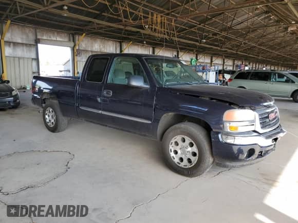 2006 GMC Sierra 1500 SLE1 z VIN 2GTEK19B661263116, wystawiony jako Copart lot #70744435 z przebiegiem 146 843 mil mil oraz Szkoda całkowita • Salvage title. Historia ofert i sprzedaży dostępna na DreamBid. Obrazek 4.