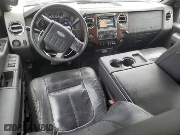 2012 Ford F-250 XL with VIN 1FT7W2BT2CEA95605, listed as a Copart auction lot 54438605 with 176,789 mi miles and Salvage title. Bid and sale history available at DreamBid. Image 8.