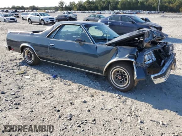1985 Chevrolet El Camino с VIN 3GCCW80H2FS905566, выставлен на аукционе Copart как лот 75897944 с пробегом 81 485 миль миль и Списание • Salvage title. История ставок и продаж доступна на DreamBid. Изображение 4.