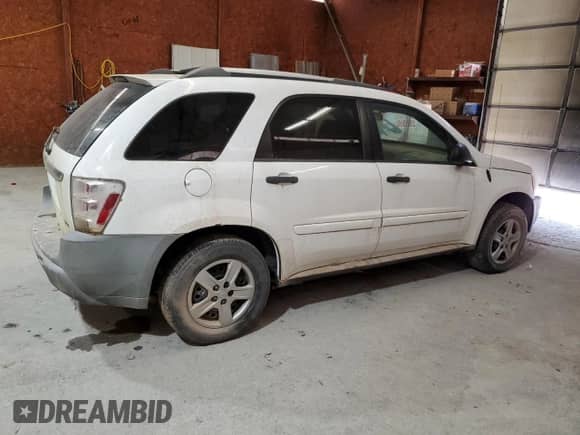 2005 Chevrolet Equinox LS z VIN 2CNDL23F956110642, wystawiony jako Copart lot #69178734 z przebiegiem Nie podano mil oraz Szkoda całkowita • Salvage title. Historia ofert i sprzedaży dostępna na DreamBid. Obrazek 3.