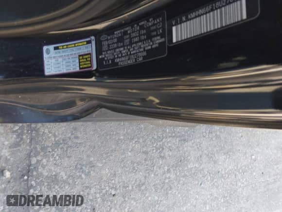 2008 Hyundai Tiburon GT с VIN KMHHN66F18U278666, выставлен на аукционе IAAI как лот 42023476 с пробегом 135 588 миль миль и . История ставок и продаж доступна на DreamBid. Изображение 9.