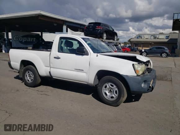 2008 Toyota Tacoma with VIN 5TENX22N78Z484654, listed as a Copart auction lot 82347895 with 243,620 mi miles and Salvage title. Bid and sale history available at DreamBid. Image 4.