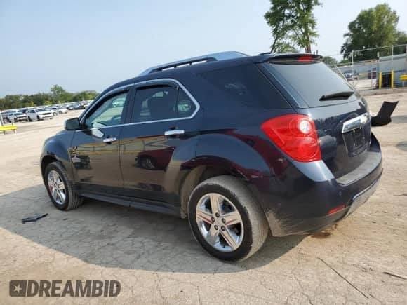 2015 Chevrolet Equinox LTZ z VIN 2GNALDEK8F6166206, wystawiony jako Copart lot #71507365 z przebiegiem 47 251 mil mil oraz Szkoda całkowita • Salvage title. Historia ofert i sprzedaży dostępna na DreamBid. Obrazek 2.