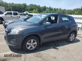 2016 Chevrolet Trax LS с VIN 3GNCJNSB6GL278623, выставлен на аукционе Copart как лот 66379995 с пробегом 57 052 миль миль и Списание • Salvage title. История ставок и продаж доступна на DreamBid. Изображение 1.
