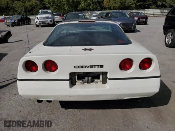 1986 Chevrolet Corvette with VIN 1G1YY0788G5121033, listed as a Copart auction lot 72314454 with 24,527 mi miles and Salvage title. Bid and sale history available at DreamBid. Image 6.