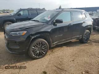 2022 Jeep Compass (RED) Edition with VIN 3C4NJDCBXNT204449, listed as a Copart auction lot 61567965 with 70,180 mi miles and Salvage title. Bid and sale history available at DreamBid. Image 1.