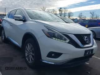 2018 Nissan Murano S z VIN 5N1AZ2MH0JN159123, wystawiony jako IAAI lot #41204733 z przebiegiem 80 542 mil mil oraz . Historia ofert i sprzedaży dostępna na DreamBid. Obrazek 1.