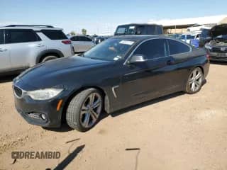 2014 BMW 4 Series 435i with VIN WBA3R1C53EK191986, listed as a Copart auction lot 68691725 with 144,191 mi miles and Salvage title. Bid and sale history available at DreamBid. Image 1.