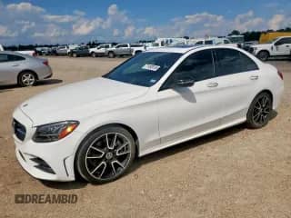 2021 Mercedes-Benz C 300 с VIN W1KWF8DB9MR609940, выставлен на аукционе Copart как лот 71192415 с пробегом 51 770 миль миль и Списание • Salvage title. История ставок и продаж доступна на DreamBid. Изображение 1.