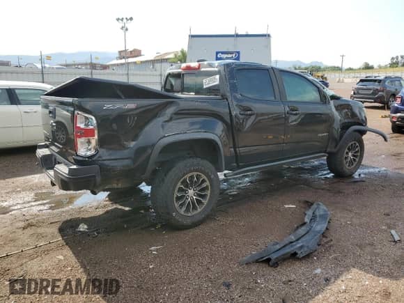 2017 Chevrolet Colorado 4WD ZR2 with VIN 1GCGTEENXH1326496, listed as a Copart auction lot 65369935 with Not provided miles and Clean title. Bid and sale history available at DreamBid. Image 3.