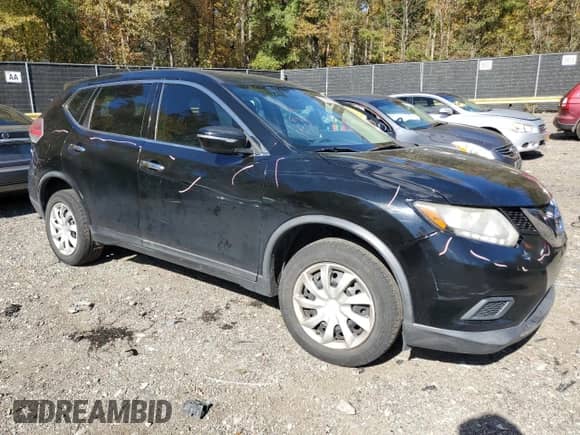 2015 Nissan Rogue SV z VIN KNMAT2MV7FP538174, wystawiony jako Copart lot #89620025 z przebiegiem 145 811 mil mil oraz Szkoda całkowita • Salvage title. Historia ofert i sprzedaży dostępna na DreamBid. Obrazek 4.