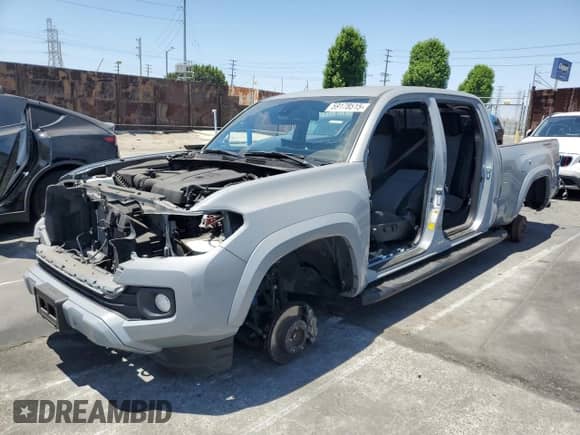 2021 Toyota Tacoma SR5 с VIN 3TMBZ5DNXMM031339, выставлен на аукционе Copart как лот 59178515 с пробегом 27 885 миль миль и Списание • Salvage title. История ставок и продаж доступна на DreamBid. Изображение 1.