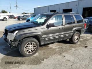 2004 Jeep Grand Cherokee Limited с VIN 1J4GW58S24C374012, выставлен на аукционе Copart как лот 44896325 с пробегом 153 978 миль миль и Списание • Salvage title. История ставок и продаж доступна на DreamBid. Изображение 1.